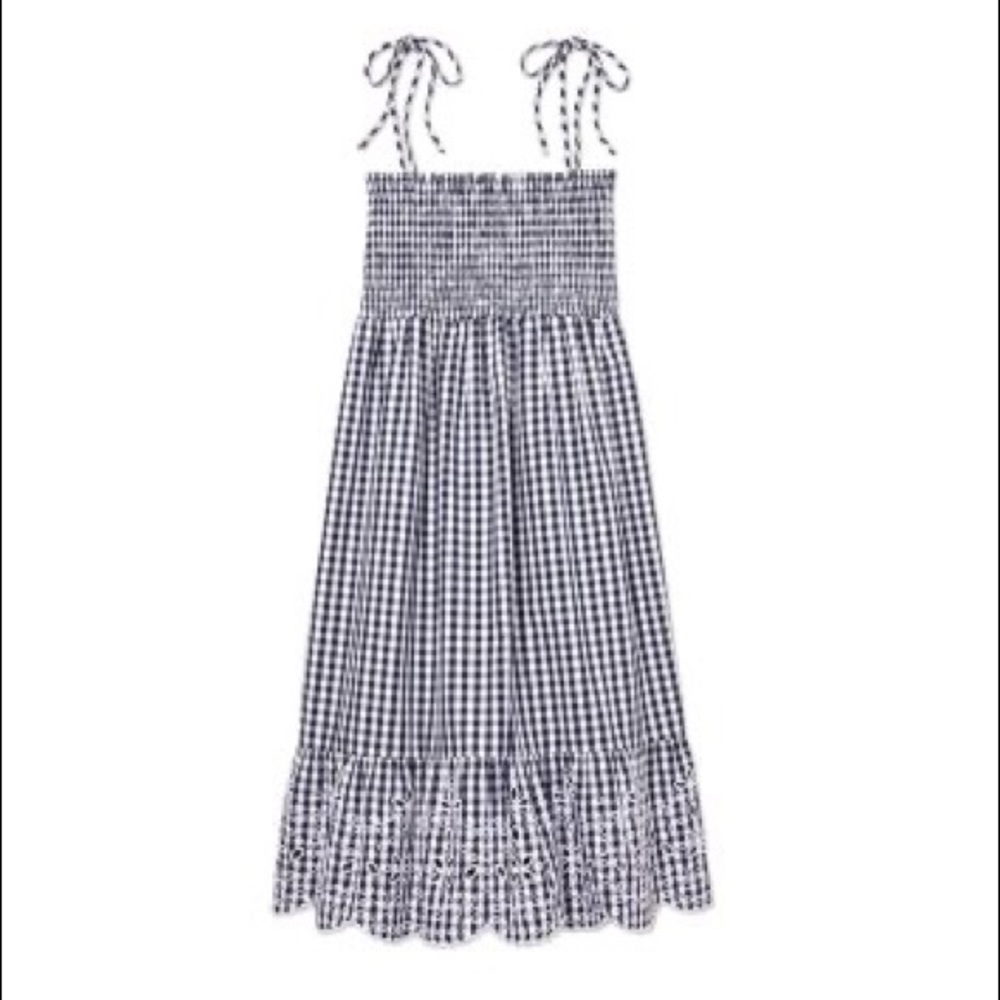 Tory Gingham beach dress